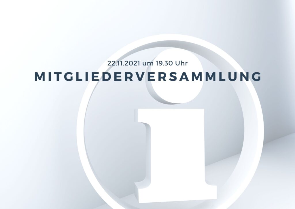 Mitgliederversammlung
